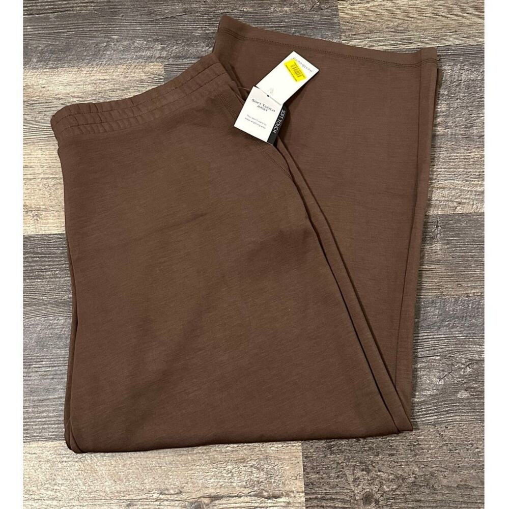 Westbound Soft Touch Womens Brown Elastic Waist High Rise Sweatpants Size XL NWT